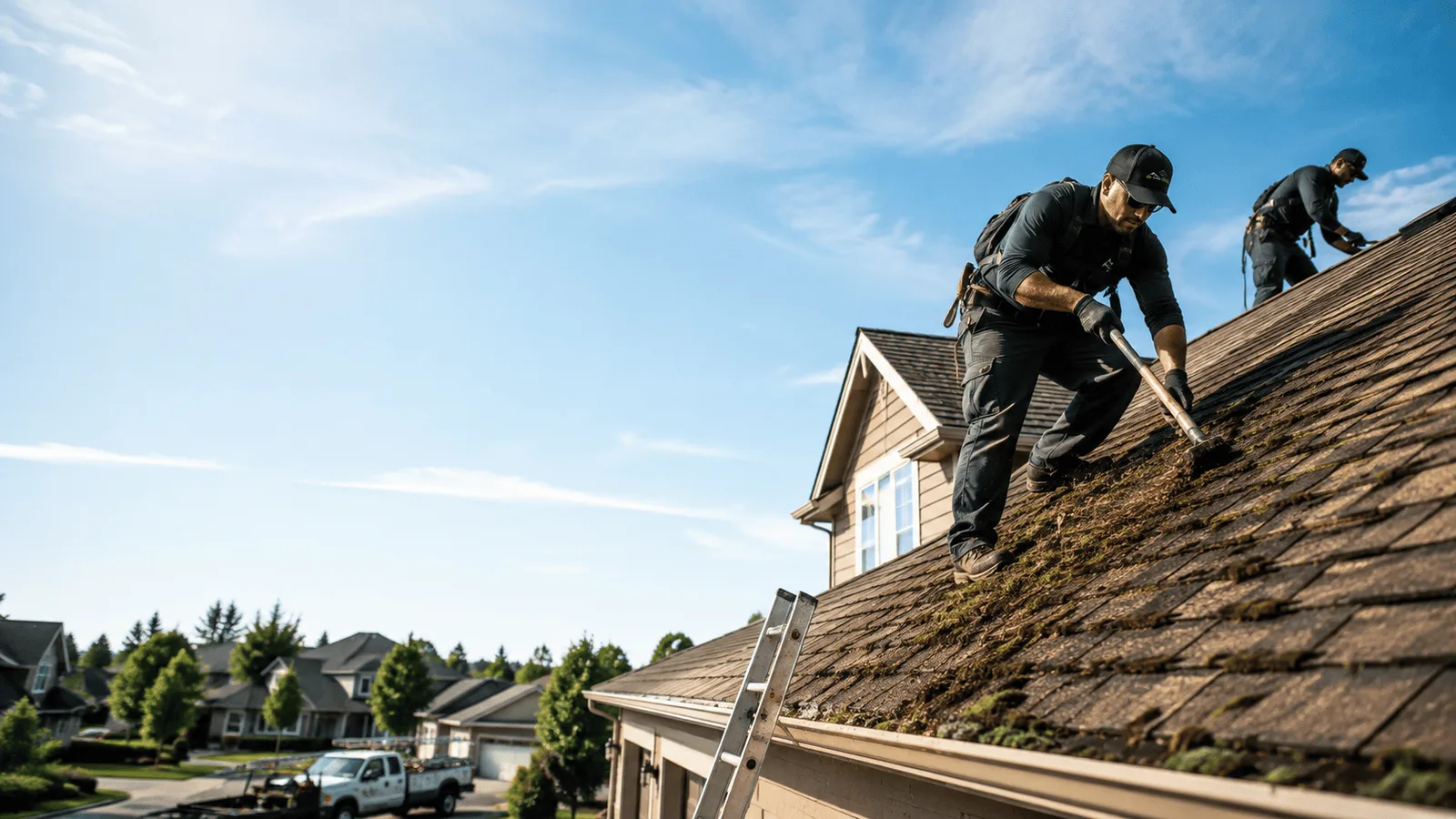 Roof Moss Removal in Wendell, MN near me